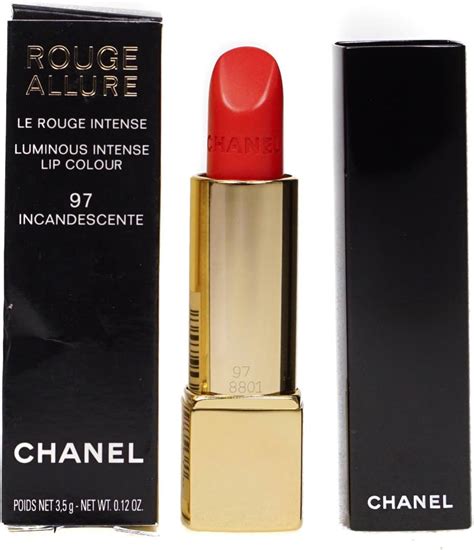 chanel rouge allure lipstick incandescente 97|Chanel Incandescente Rouge Allure Luminous Intense Lip Colour .